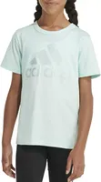 adidas Girls' Sparkle Short Sleeve T-Shirt