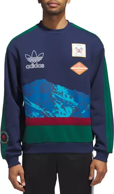 adidas Men's Sky Mountain Adventure Crewneck Sweatshirt