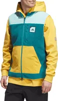 adidas Men's Adicross Padded Fleece Full-Zip Vest