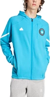 adidas Adult Charlotte FC 2024 Blue Prematch Anthem Jacket