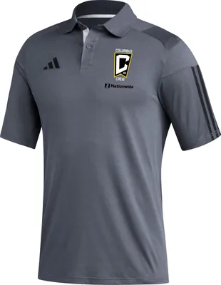 adidas Columbus Crew '23 Grey Travel Polo