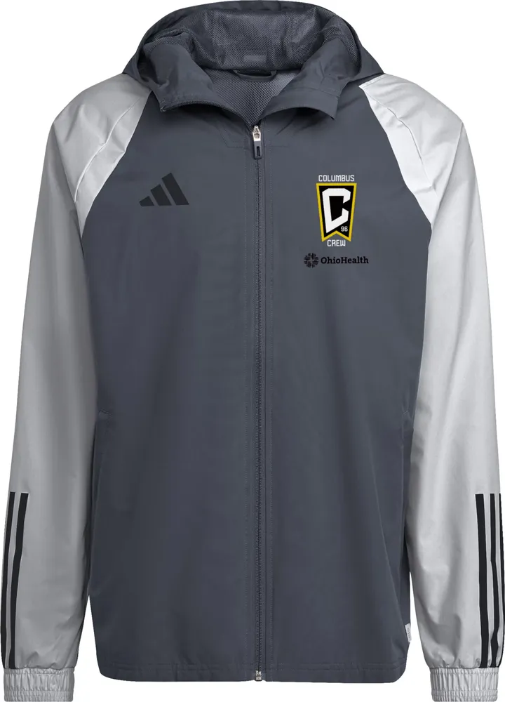 adidas Columbus Crew Secondary Grey Jacket