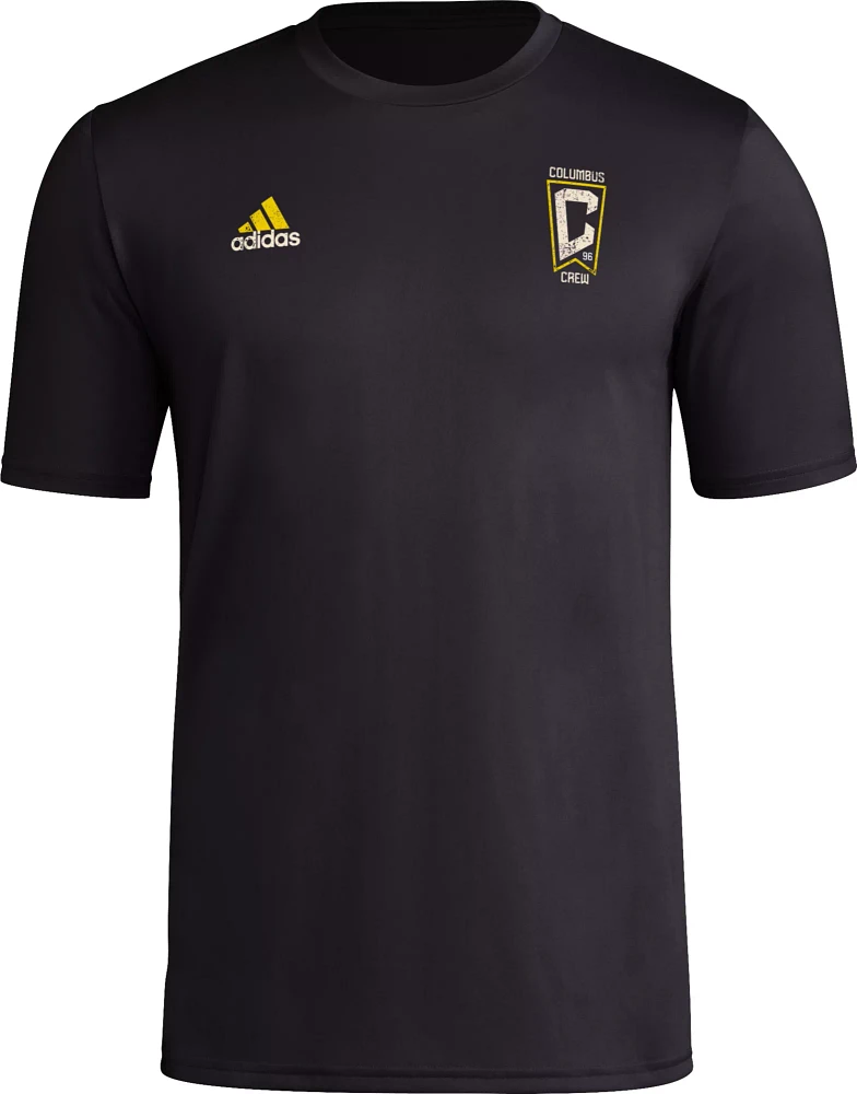 adidas Adult Columbus Crew 2024 Local Stoic Black T-Shirt