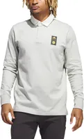 adidas Orlando City 2023 Silver Travel Long Sleeve Polo