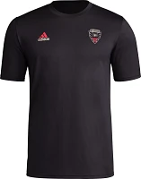 adidas Adult D.C. United 2024 Local Stoic Black T-Shirt