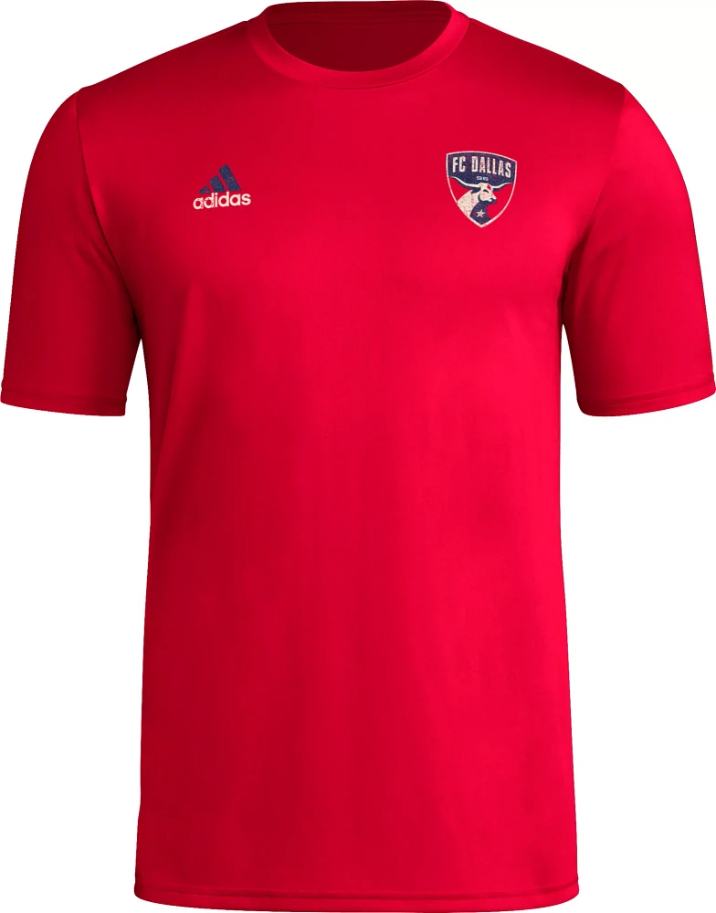 adidas Adult FC Dallas 2024 Local Stoic Red T-Shirt