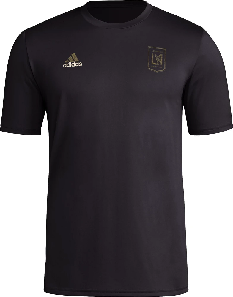 adidas Adult Los Angeles FC 2024 Local Stoic Black T-Shirt