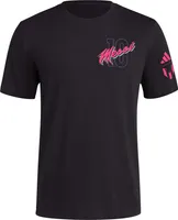 adidas Adult Miami Messi #10 Sleeve T-Shirt