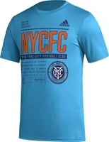 adidas New York City FC DNA Light Blue T-Shirt