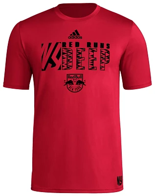 adidas Adult New York Red Bulls 2024 Jersey Hook T-Shirt