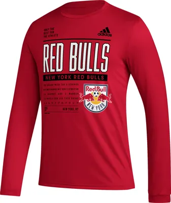 adidas New York Red Bulls DNA Long Sleeve Shirt