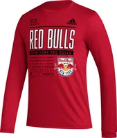 adidas New York Red Bulls DNA Long Sleeve Shirt