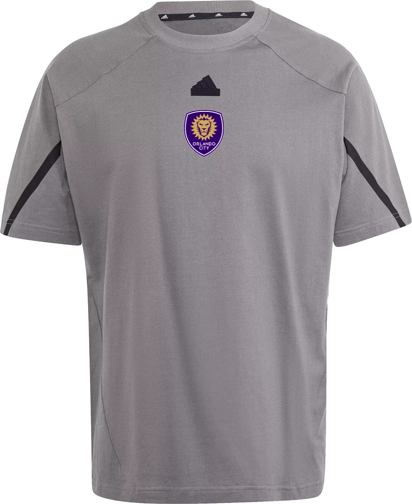 adidas Adult Orlando City 2024 Travel Dark Grey T-Shirt