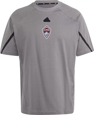 adidas Adult Colorado Rapids 2024 Travel Dark Grey T-Shirt