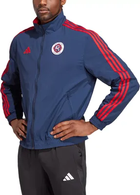 adidas New England Revolution '23 Navy Reversible Jacket