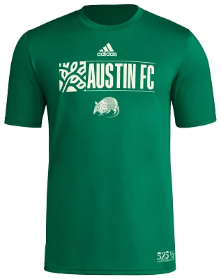 adidas Adult Austin FC 2024 Jersey Hook Green T-Shirt