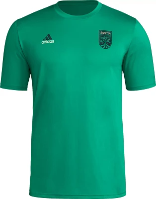 adidas Adult Austin FC 2024 Local Stoic Green T-Shirt