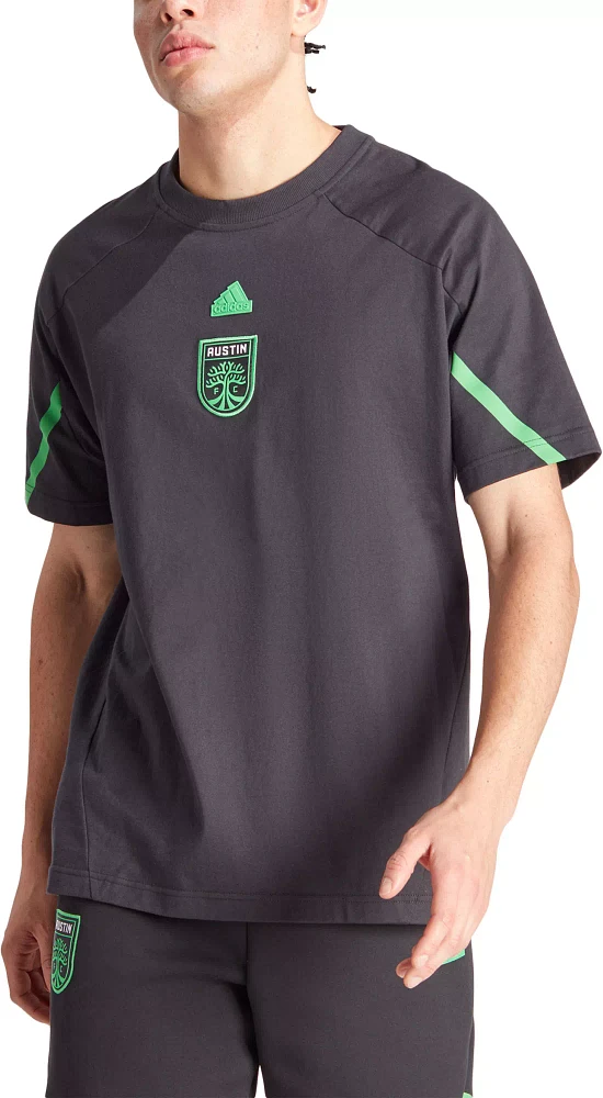 adidas Adult Austin FC 2024 Travel Black T-Shirt