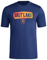 adidas Adult Real Salt Lake 2024 Local Navy T-Shirt