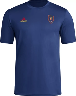 adidas Adult Real Salt Lake 2024 Local Stoic Navy T-Shirt