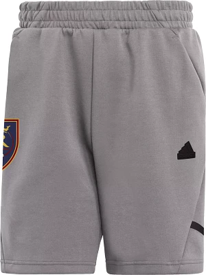 adidas Adult Real Salt Lake 2024 Travel Dark Grey Shorts