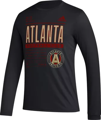 adidas Atlanta United DNA Black Long Sleeve Shirt