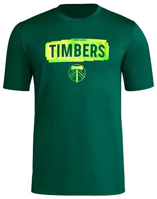 adidas Adult Portland Timbers 2024 Local Green T-Shirt