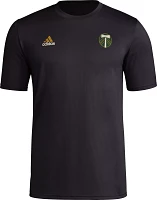 adidas Adult Portland Timbers 2024 Local Stoic Black T-Shirt