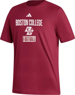 adidas Men's Boston College Eagles Maroon Amplifier T-Shirt