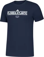 adidas Men's Florida Atlantic Owls Blue Amplifier T-Shirt