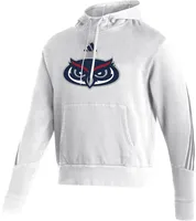 adidas Men's Florida Atlantic Owls White Fashion Pullover Hoodie