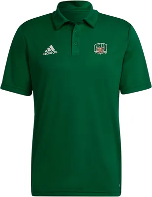 adidas Men's Ohio Bobcats Green Entrada Polo