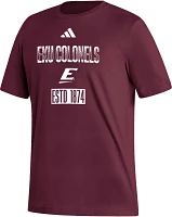 adidas Men's Eastern Kentucky Colonels Maroon Amplifier T-Shirt