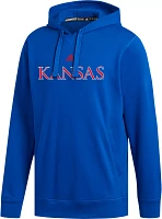 adidas Men's Kansas Jayhawks Blue Pullover Hoodie