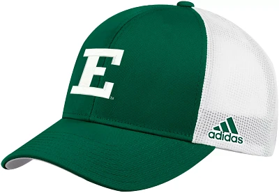 adidas Men's Eastern Michigan Eagles Green Structured Adjustable Trucker Hat