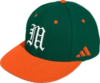 adidas Men's Miami Hurricanes Fitted Hat