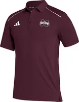 adidas Men's Mississippi State Bulldogs Maroon Aeroready Classic Polo