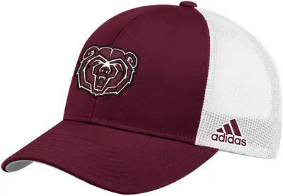 adidas Men's Missouri State Bears Maroon Structured Adjustable Trucker Hat