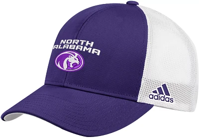 adidas Men's North Alabama  Lions Purple Structured Adjustable Trucker Hat