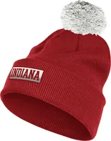 adidas Men's Indiana Hoosiers Crimson Cuffed Knit Beanie