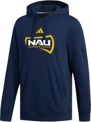 adidas Men's Northern Arizona Lumberjacks Navy Fleece Pullover Hoodie