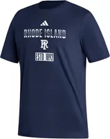 adidas Men's Rhode Island Rams Navy Amplifier T-Shirt