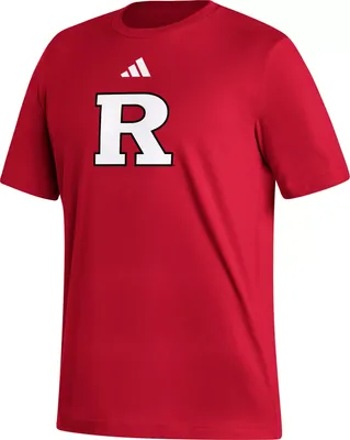 adidas Men's Rutgers Scarlet Knights Logo T-Shirt