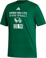 adidas Men's Utah Valley Wolverines Green Amplifier T-Shirt