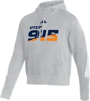 adidas Men's UTEP Miners 915 Grey Pullover Hoodie