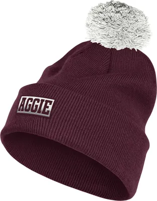 adidas Men's Texas A&M Aggies Maroon Cuffed Knit Beanie