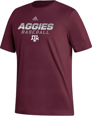 adidas Men's Texas A&M Aggies Maroon Baseball Fresh T-Shirt