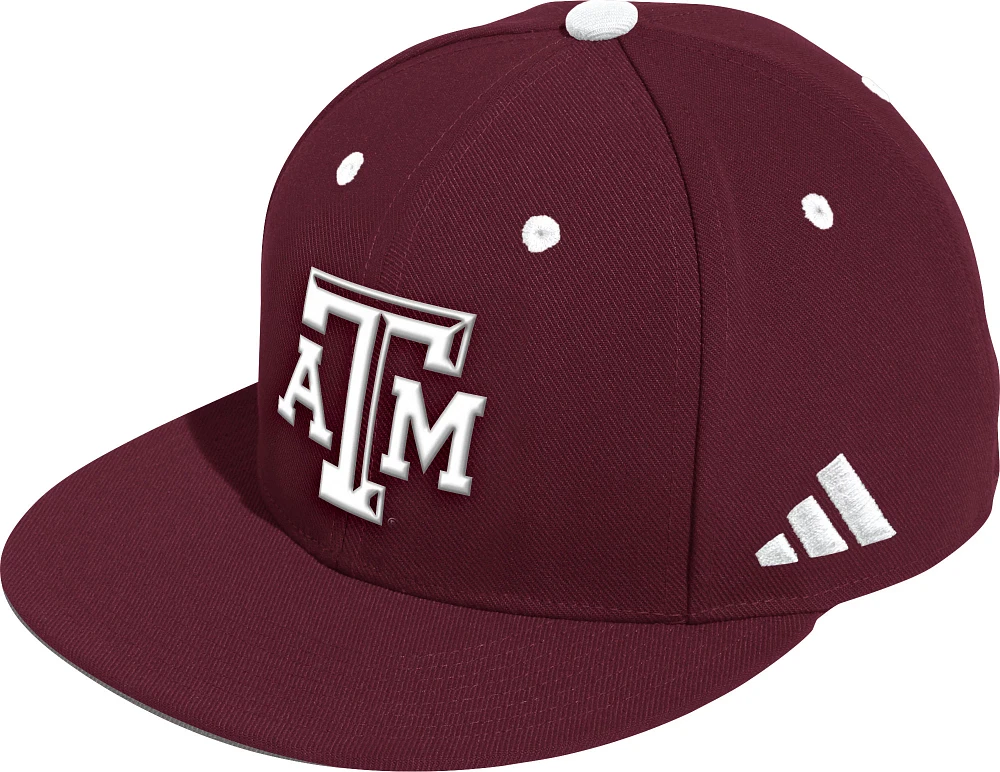 adidas Men's Texas A&M Aggies Maroon Wool Fitted Hat