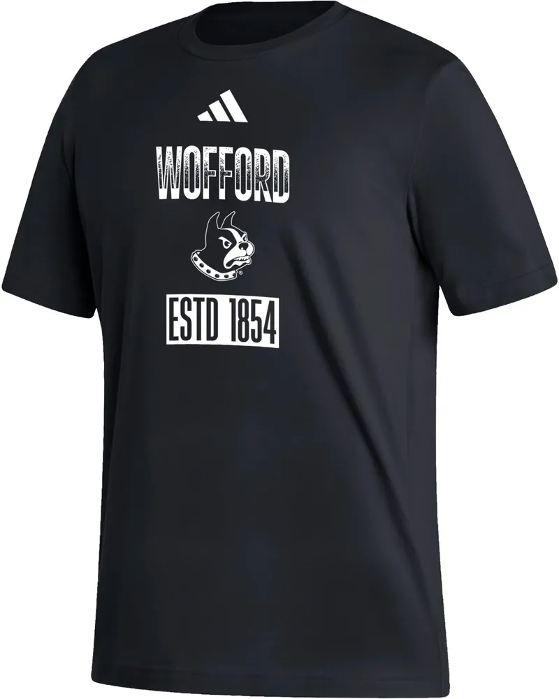 adidas Men's Wofford Terriers Black Amplifier T-Shirt