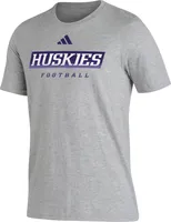 adidas Men's Washington Huskies Grey Fresh T-Shirt